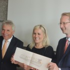 Jürgen Rothers, Verena Metzen und Dr. Patrick Adenauer (v.l.)